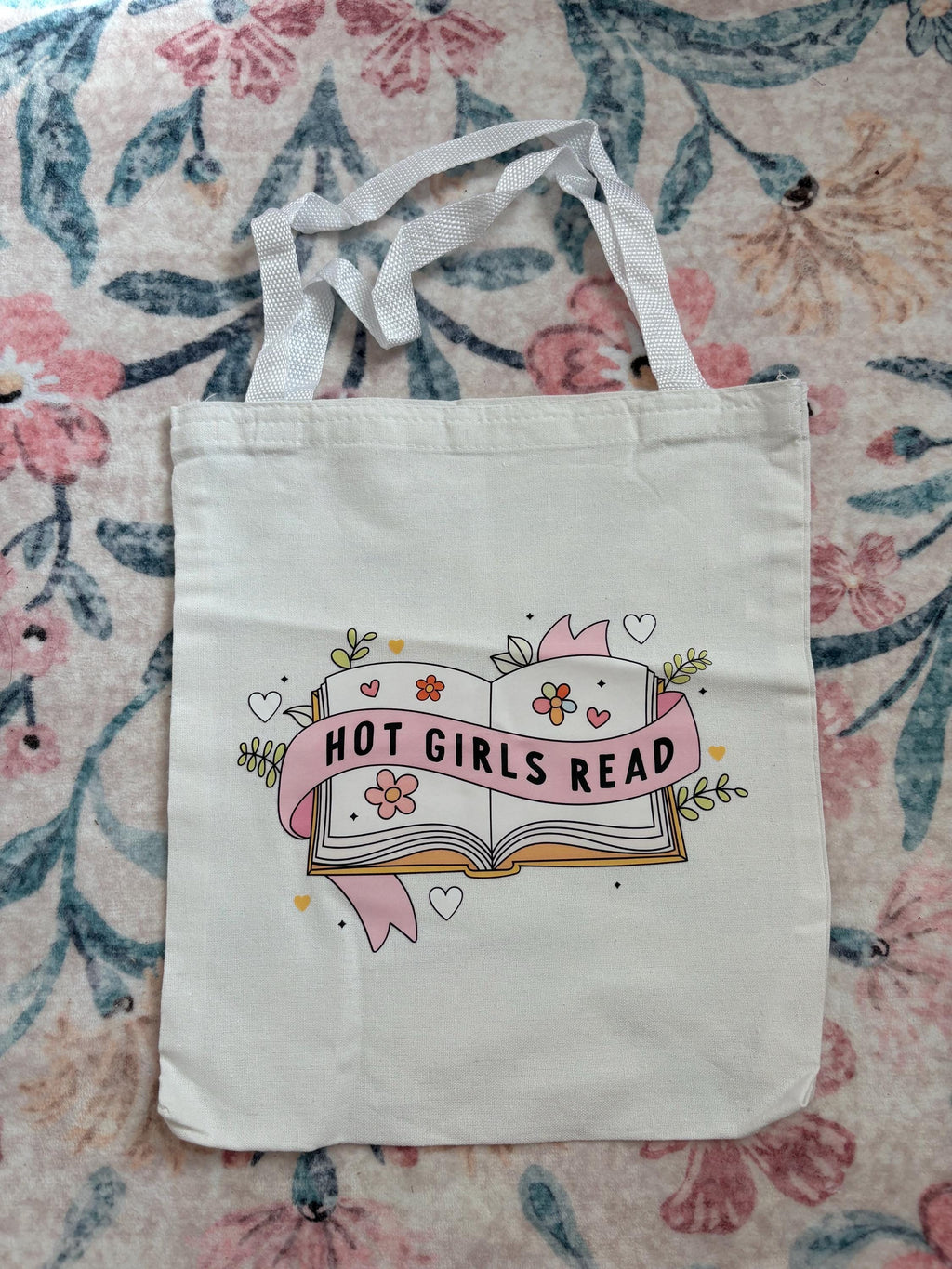 Hot Girls Read Tote Bag