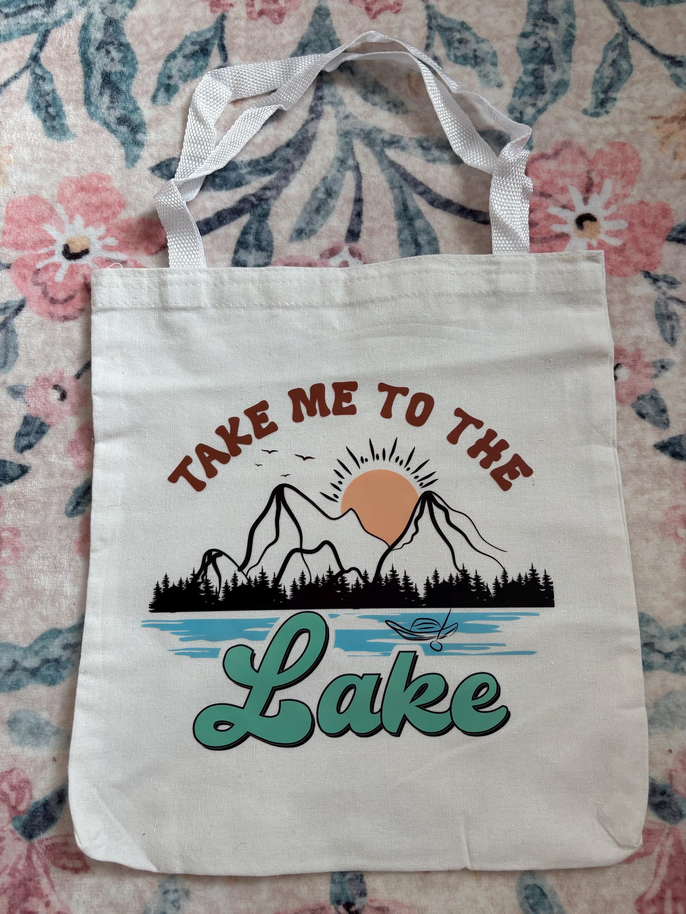 Take Me To The Lake Tote Bag