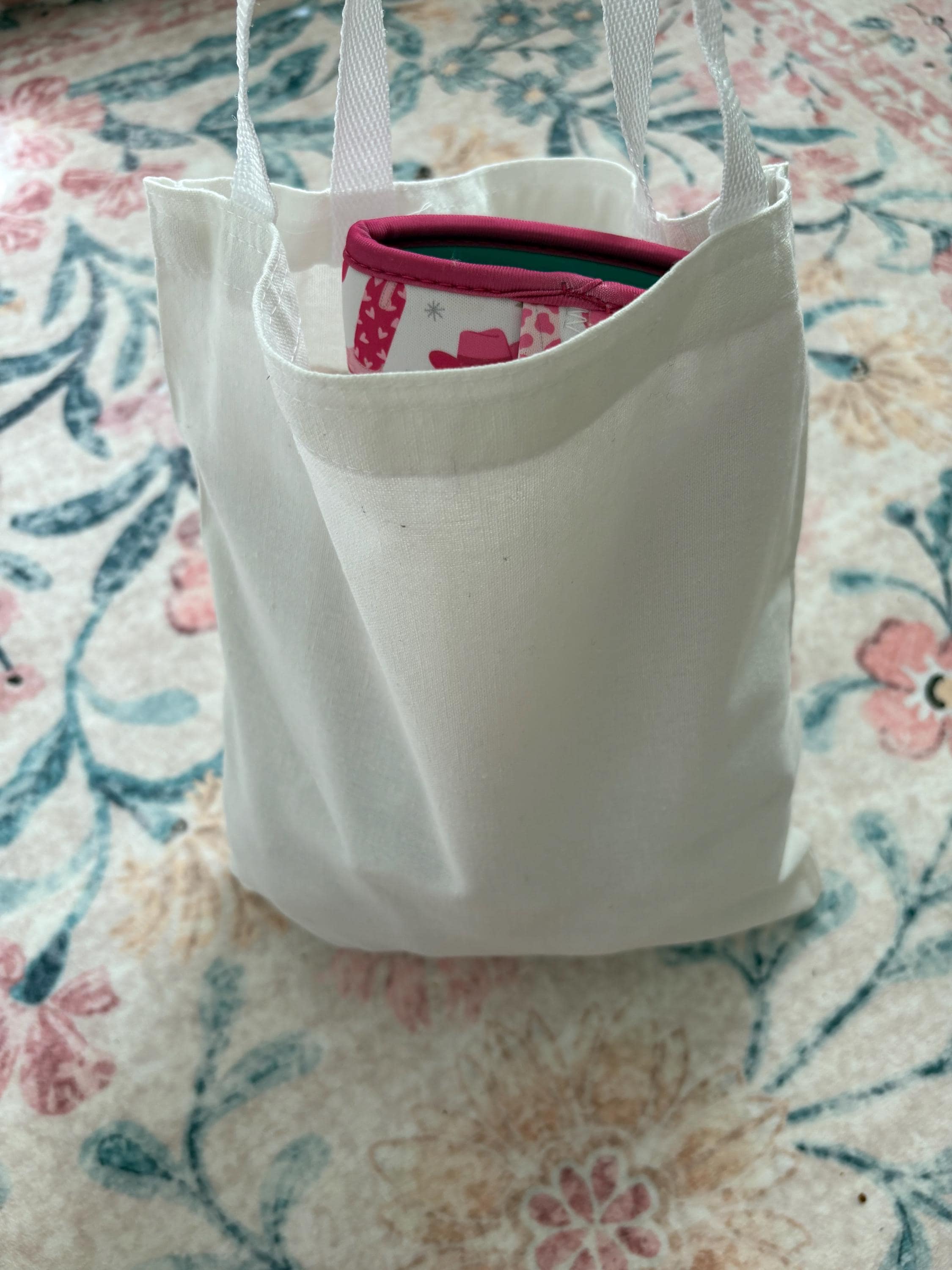 Strawberry Canvas Tote Bag