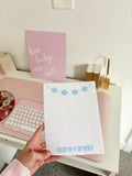 Rather Be @ The Beach Blue Notepad