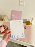 Shoulda Been a Cowgirl Blue - Coastal Cowgirl Notepad