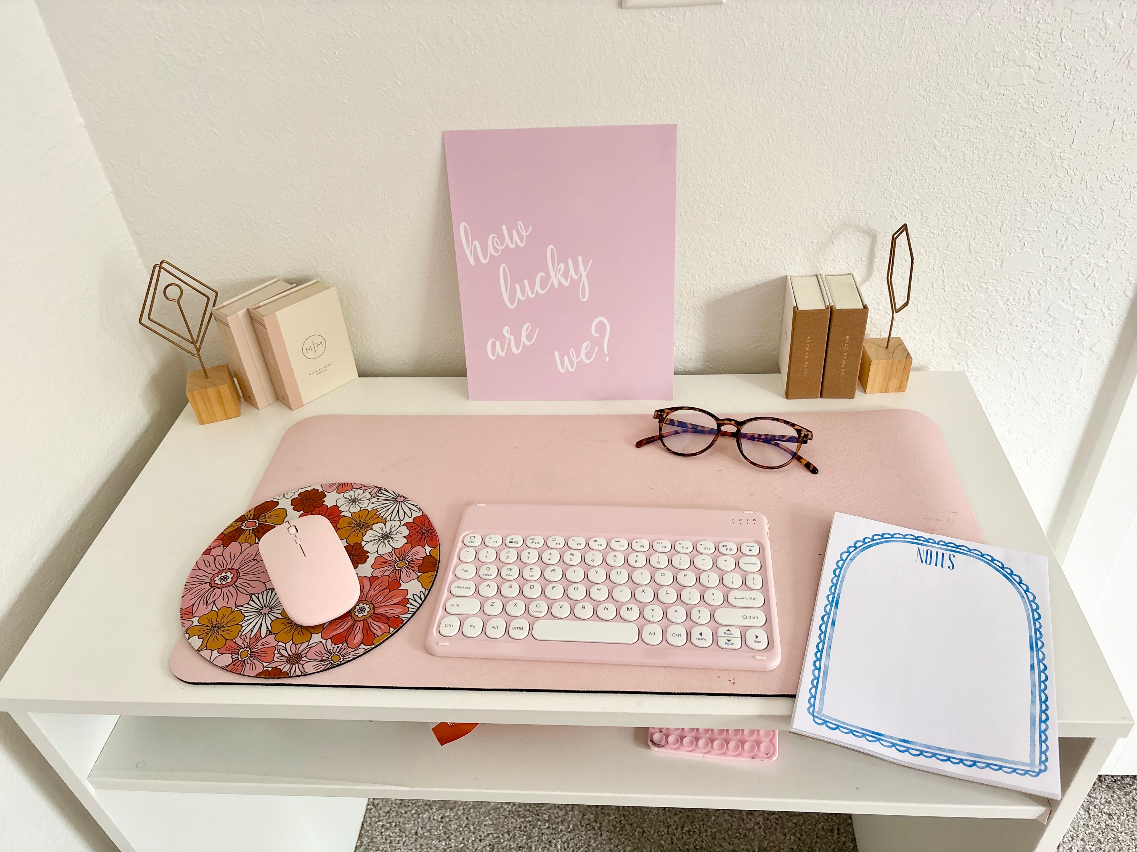 Picture Perfect Frame Blue Notepad
