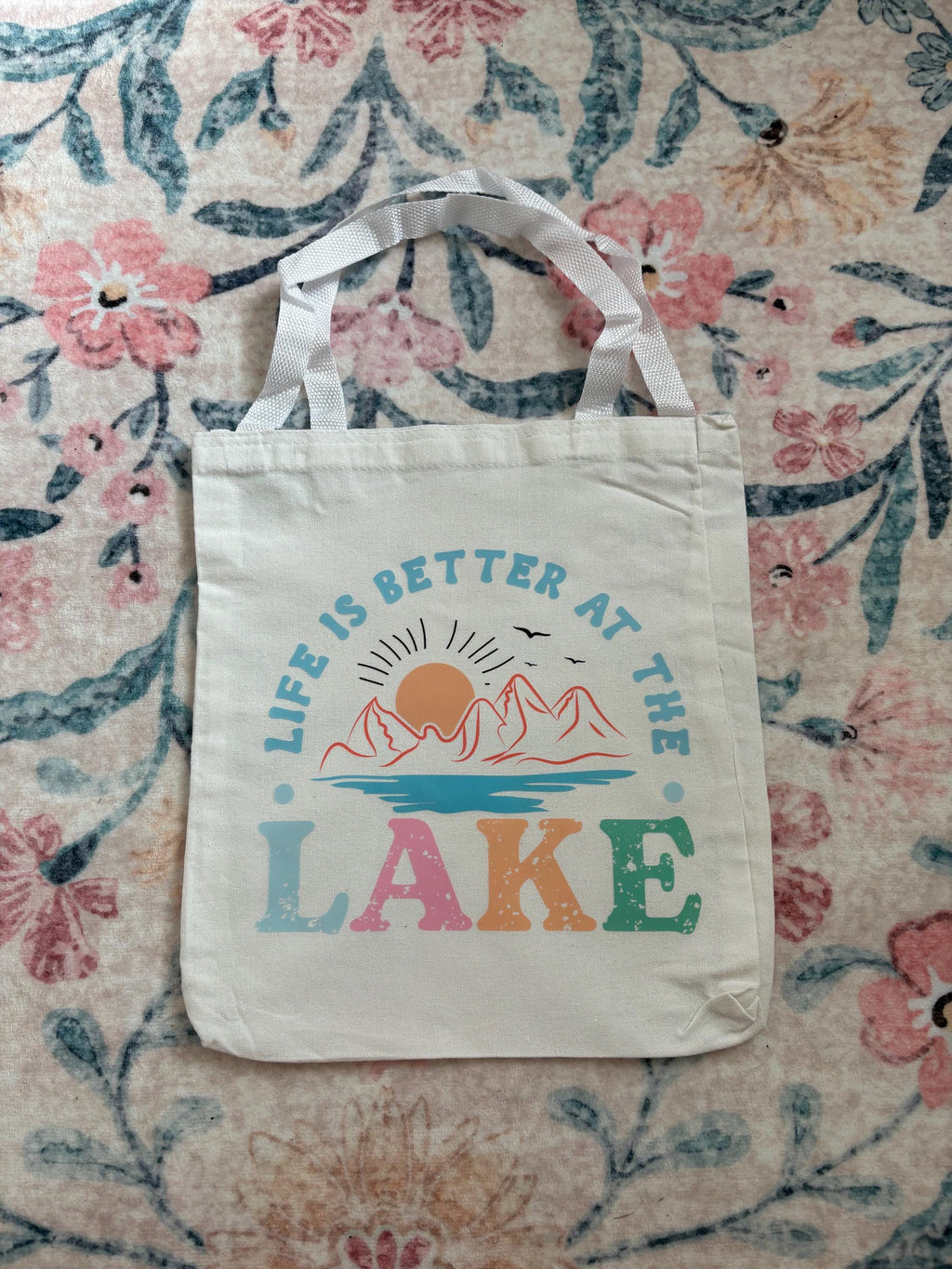 Life Is Better At The Lake Tote Bag