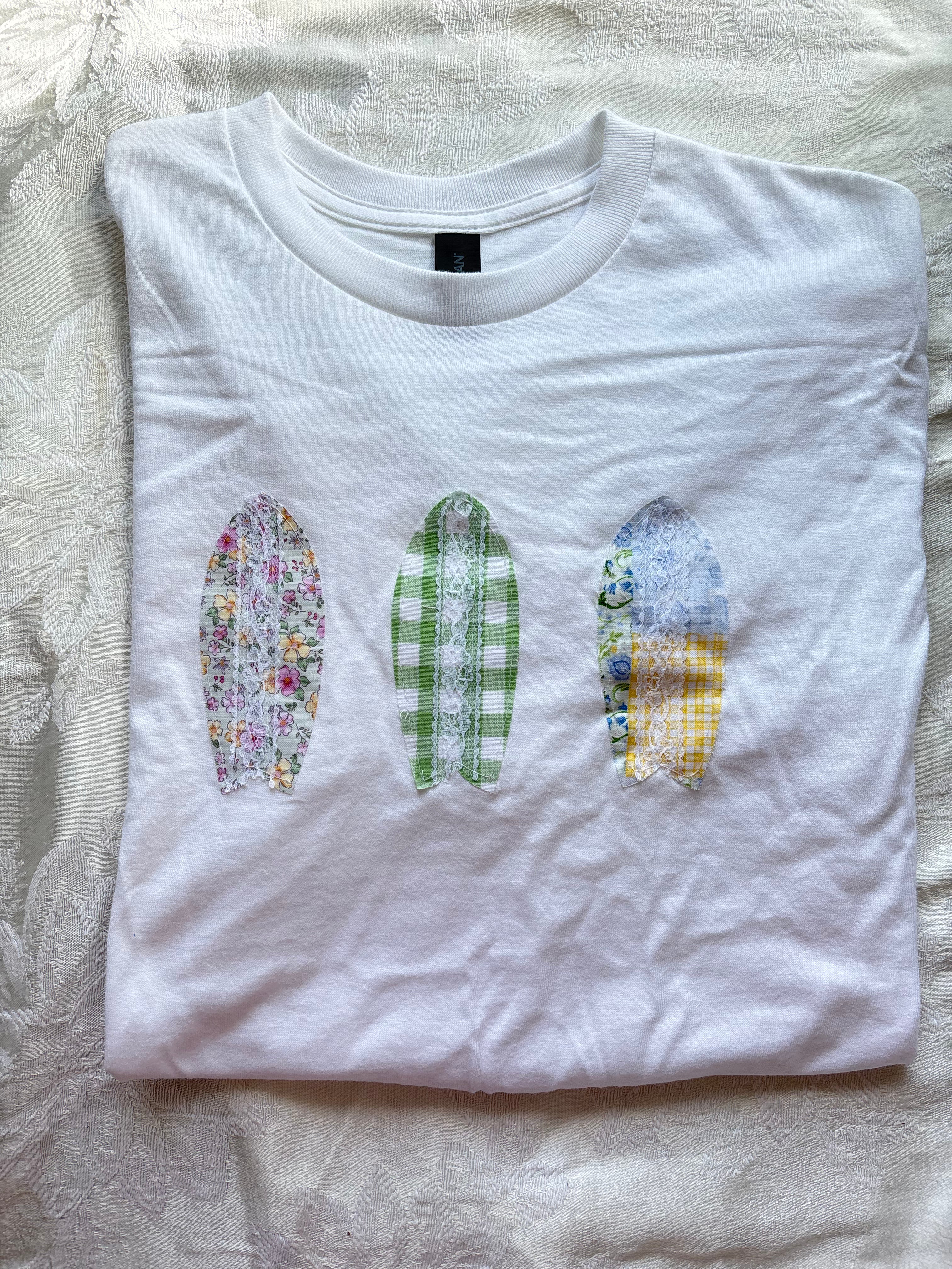 Fields of Green Surfboard Fabric Tee