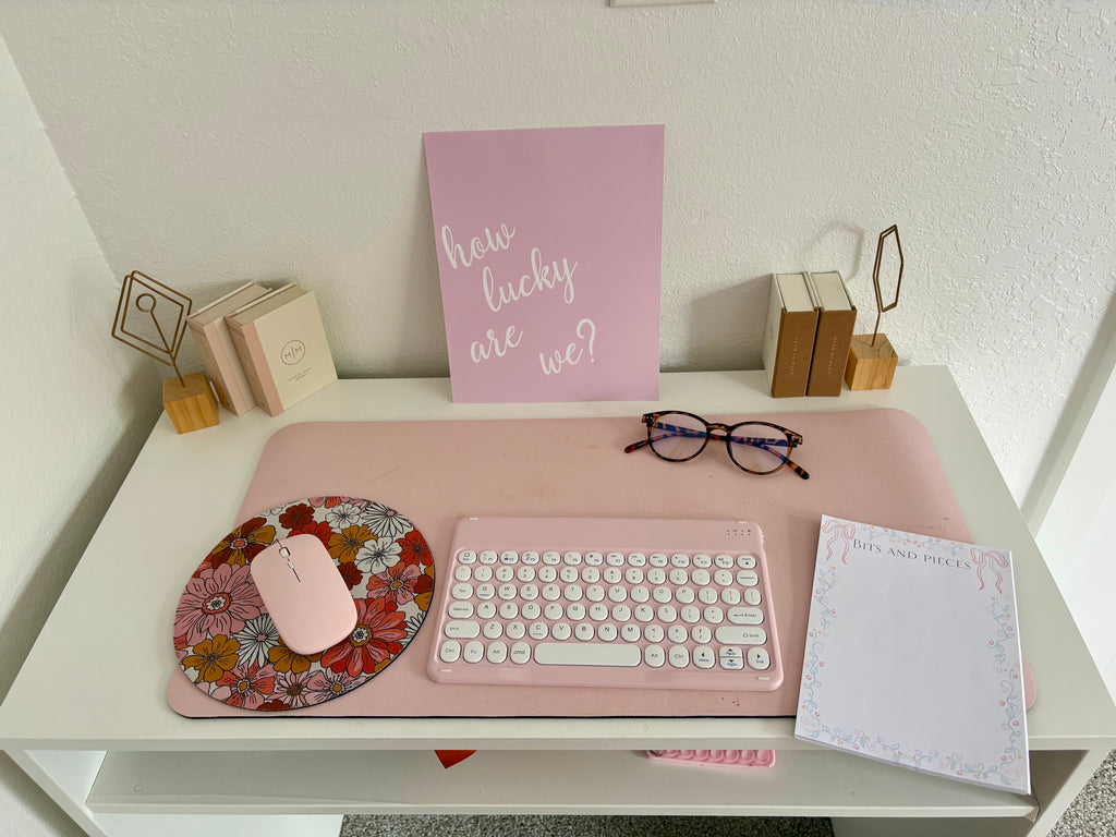 Floral Bits and Pieces Notepad