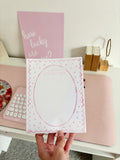 Get Shit Done Pink Polka Dot Notepad