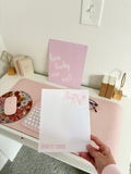 Should Be Tanning Pink Notepad