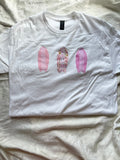 Pink Surfboard Fabric Tee