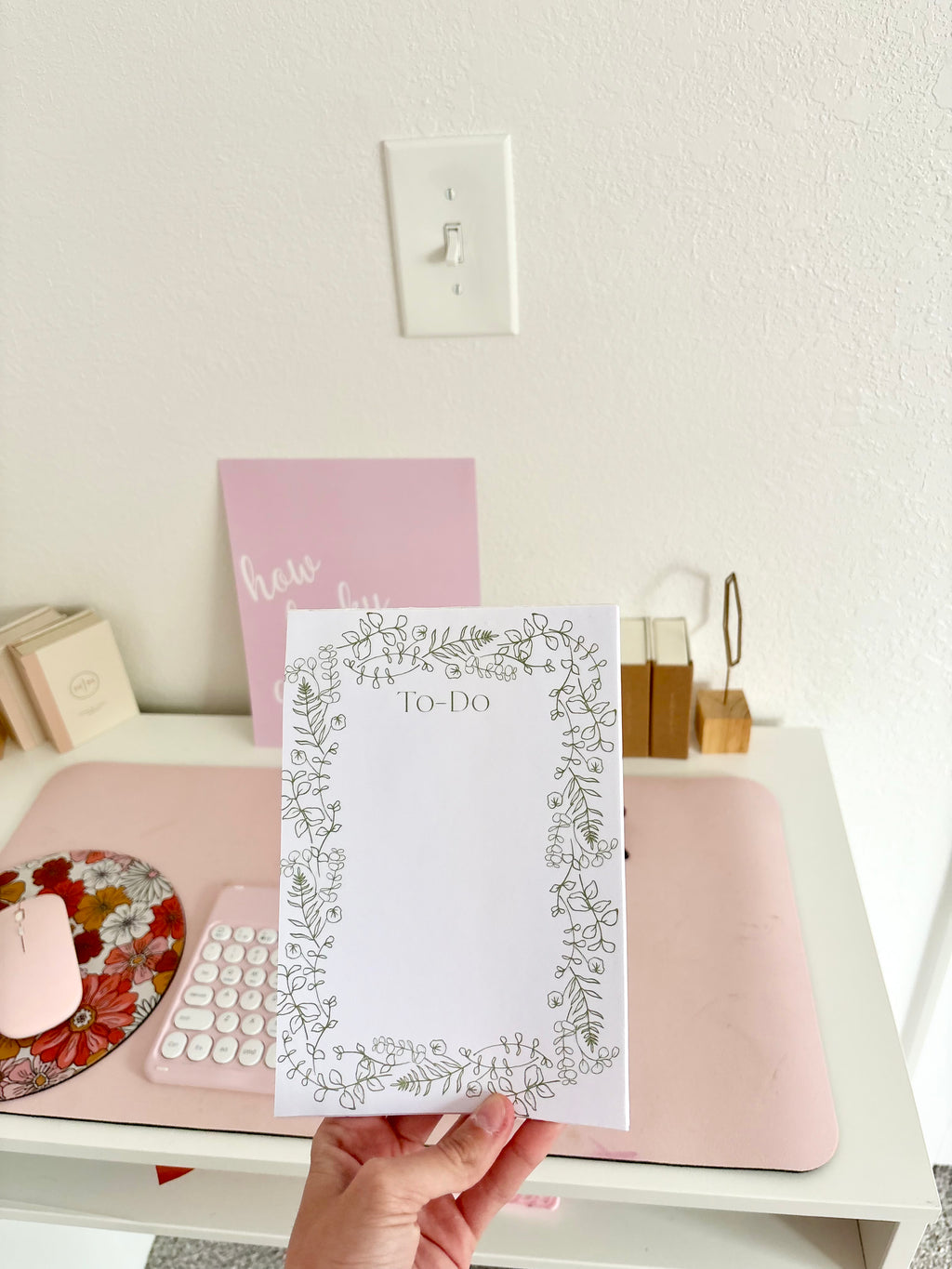 To-Do Vine Notepad